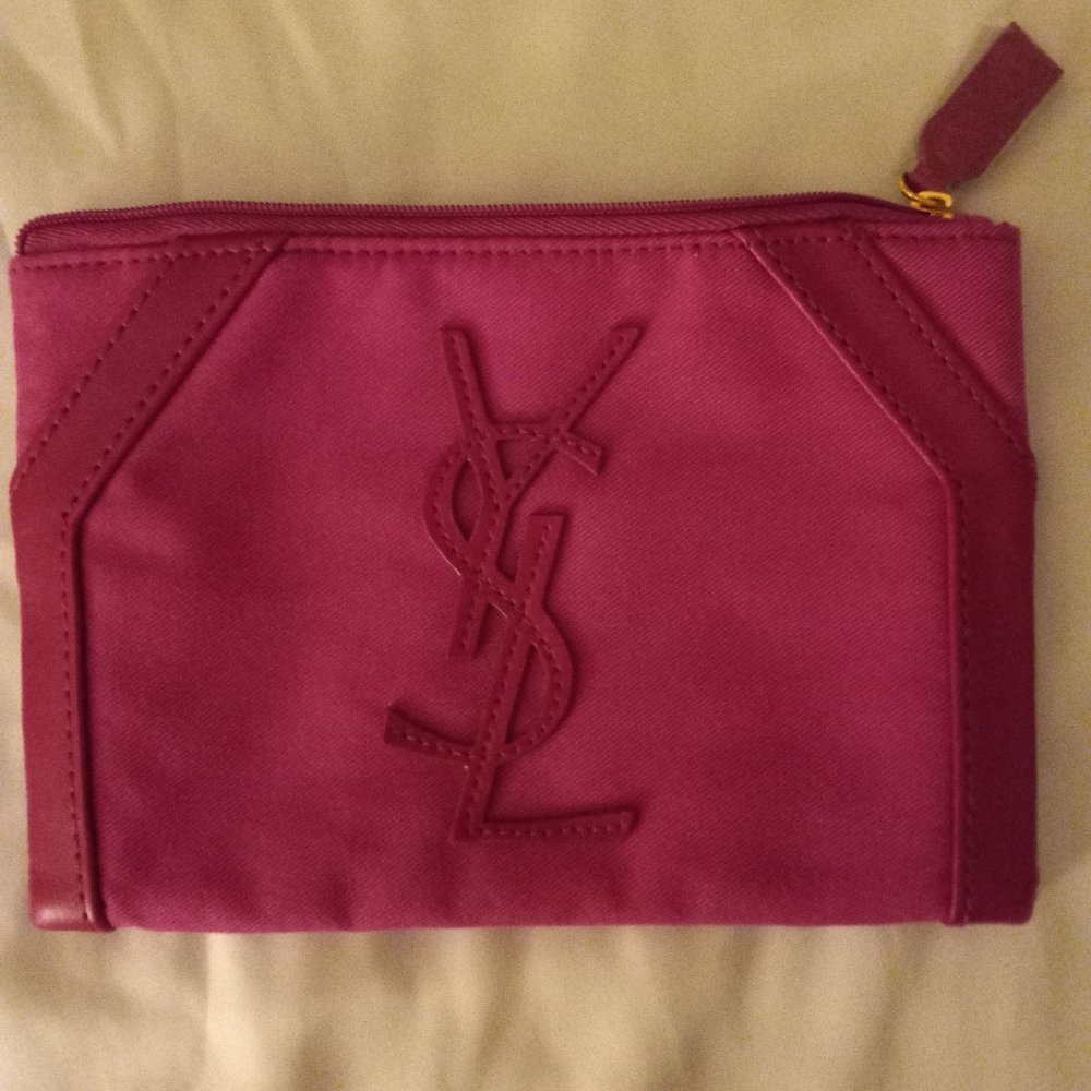 YSL Pink Clutch